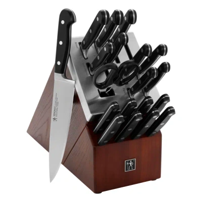Shop Henckels Classic Precision 20-pc Self-sharpening Knife Block Set