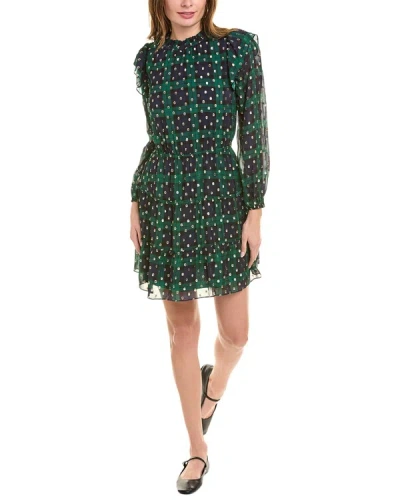 Shop Sail To Sable Blackwatch Dress In Green