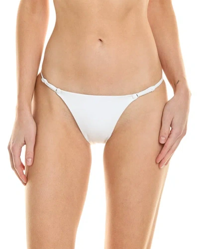 Shop Onia Adjustable String Bikini Bottom In White