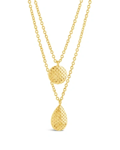 Shop Sterling Forever Aldari Layered Necklace - Gold