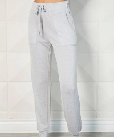 Shop French Kyss Viscose Joggers In Slate In Grey