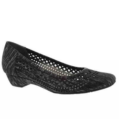 Shop Ros Hommerson Tina Dress Shoe (medium Width) In Black