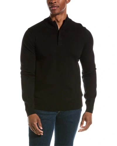 Shop Hugo Boss Wool-blend Pullover In Black