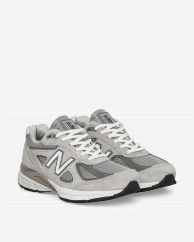 Shop New Balance 990v4 Core Shoes In Grey