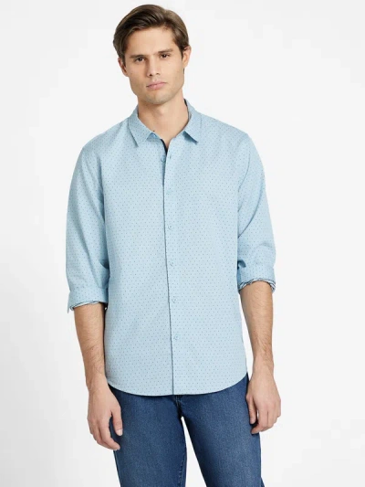 Guess Factory Nolan Shirt In Blue