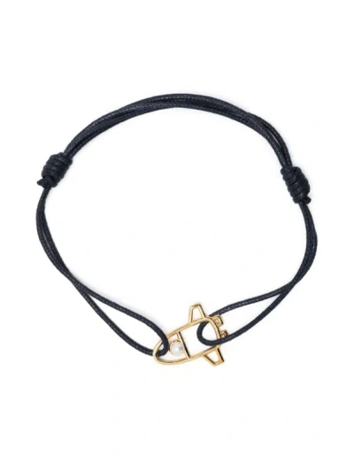 Shop Alíta Alita Cord Bracelet Nave Espacial Perla Accessories In Blue