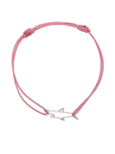 Shop Alíta Alita Cord Bracelet Tiburon Accessories In Pink & Purple