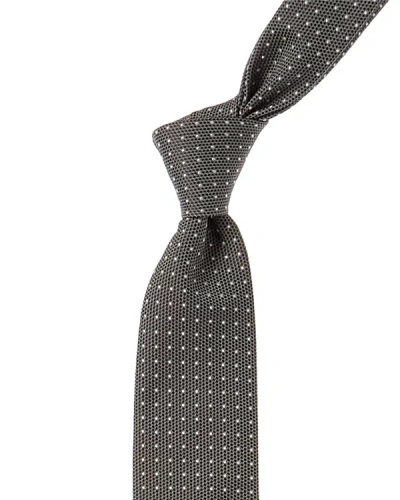 Shop Hugo Boss Black Dots Silk Tie