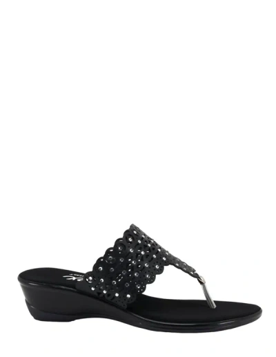 Shop Onex Kelli Sandals In Black