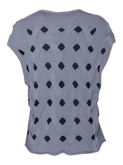 Shop Kangra Cashmere Knitted Vest In Gray