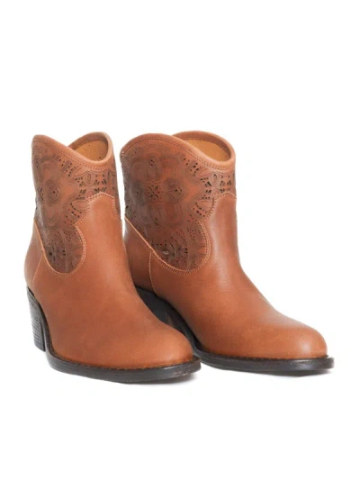 Via Roma 15 Boot In Brown
