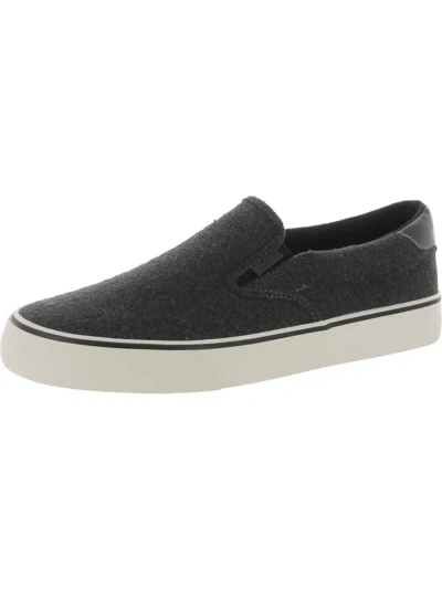 Shop Lugz Clipper Peacoat Mens Slip-on Lifestyle Casual And Fashion Sneakers In Black