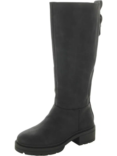 Shop Rocket Dog Index Womens Faux Leather Tall Knee-high Boots In Grey
