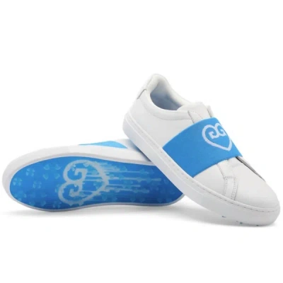 Shop G/fore Women's Limited Edition Banded Disruptor Golf Shoes In Snow In Blue
