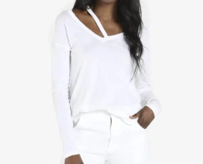 Shop N:philanthropy Boot Long Sleeve Top In White