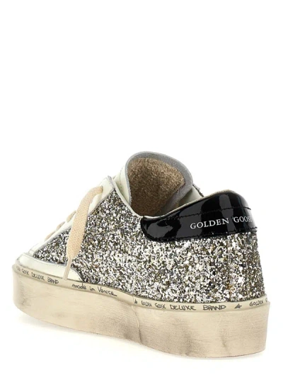 Shop Golden Goose 'hi Star' Sneakers In Silver