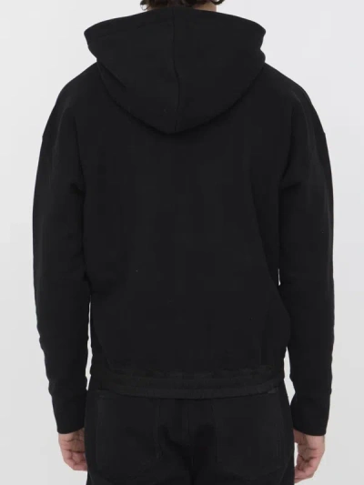 Shop Saint Laurent Hoodie In Black
