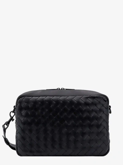 Shop Bottega Veneta Shoulder Bag In Black
