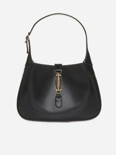 Shop Gucci Jackie 1961 Leather Small Bag In Black