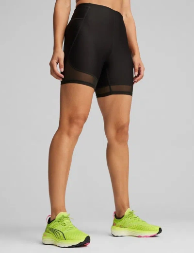 Shop Puma Run Ultraform 6" Running Shorts In Black