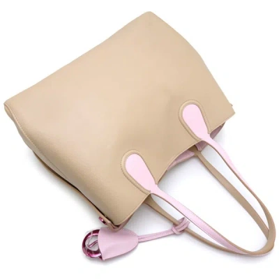 Shop Dior Beige Leather Tote Bag ()