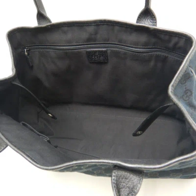 Shop Gucci Princy Black Canvas Tote Bag ()