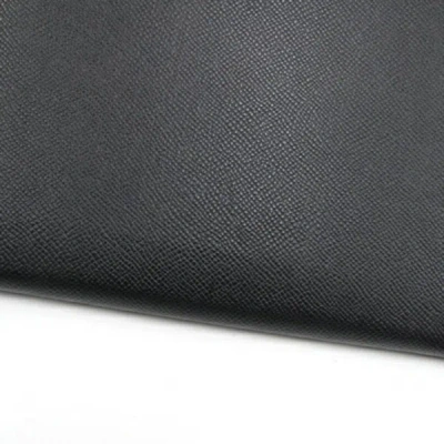 Shop Hermes Hermès Eazip Black Leather Wallet  ()