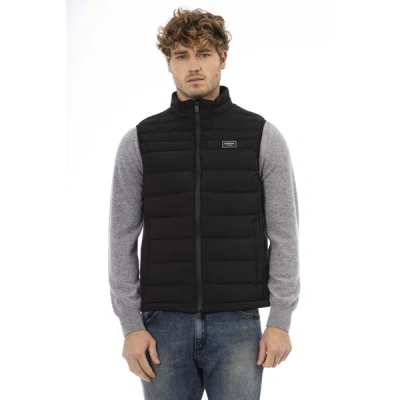 Shop Baldinini Trend Black Polyester Vest