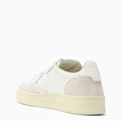 Shop Autry Medalist Trainer In And Suede In White
