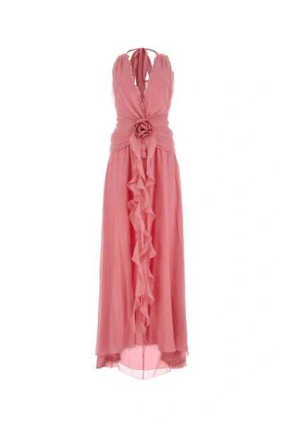 Shop Blumarine Long Dresses. In Pink