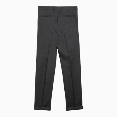 Shop Brunello Cucinelli Regular Pants In Grey