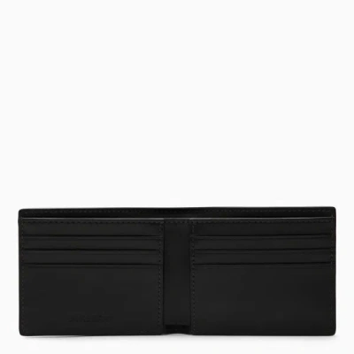 Shop Burberry Check Pattern Coal Wallet In Grey