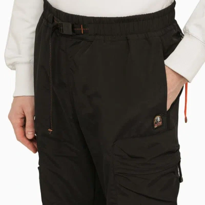 Shop Parajumpers Osage Cargo Trousers In Black