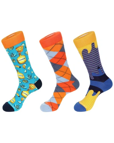 Shop Unsimply Stitched 3pk Crew Socks In Multi
