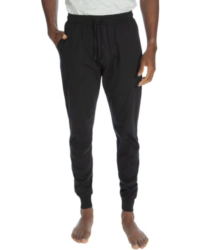 Shop Unsimply Stitched Soft Lounge Cuffed Jogger In Black