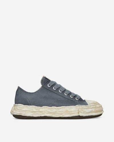 Shop Miharayasuhiro Peterson 23 Og Sole Over-dyed Canvas Low Sneakers In Black