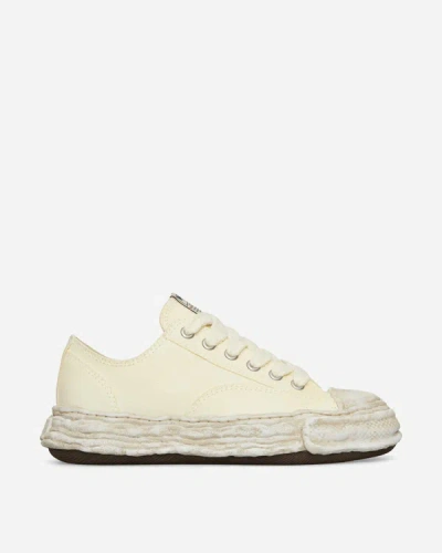 Shop Miharayasuhiro Peterson 23 Og Sole Over-dyed Canvas Low Sneakers In White