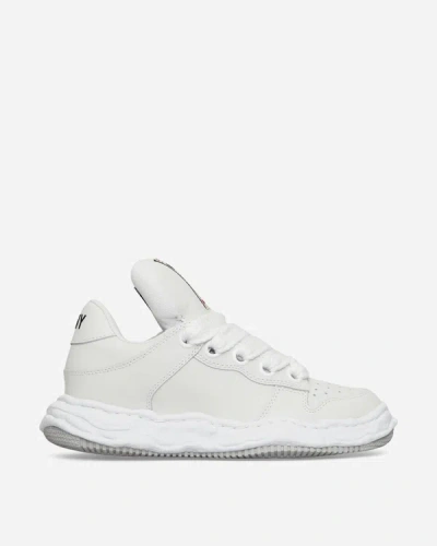 Shop Miharayasuhiro Wayne Puffer Og Sole Leather Low Sneakers In White