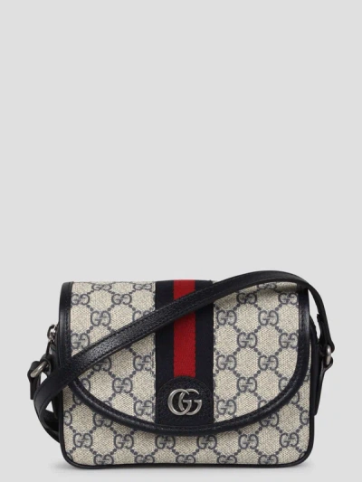 Shop Gucci Ophidia Gg Mini Shoulder Bag