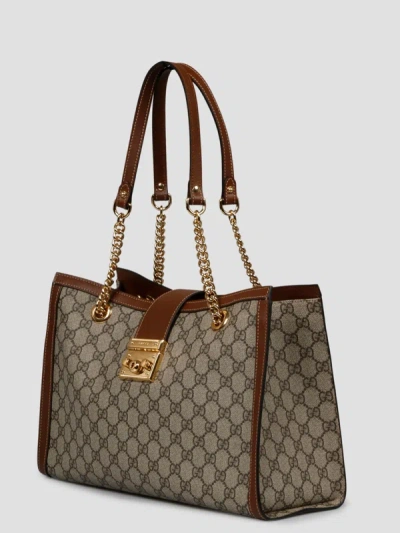 Shop Gucci Padlock Medium Gg Shoulder Bag
