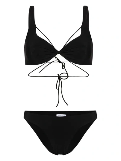 Shop Amazuìn Zelma Swimsuit Clothing In Black