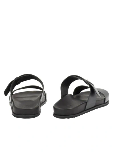 Shop Ancient Greek Sandals Kimon Sandals Shoes In Black