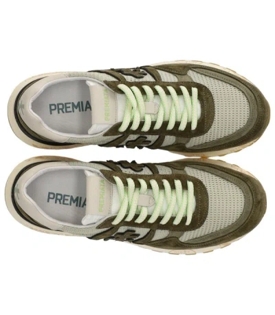 Shop Premiata Landeck 6630 Sneaker In Green
