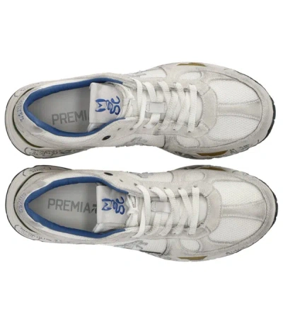 Shop Premiata Mase 6621 Sneaker In White