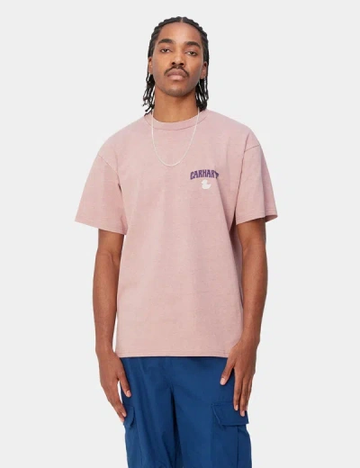Shop Carhartt -wip Duckin' T-shirt (loose) In Pink