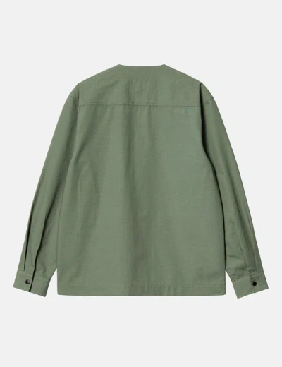 Shop Carhartt -wip Elroy Over Shirt In Green