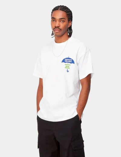 Shop Carhartt -wip Covers T-shirt (loose) In White