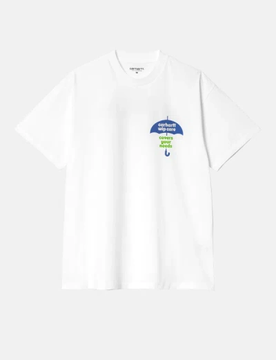 Shop Carhartt -wip Covers T-shirt (loose) In White