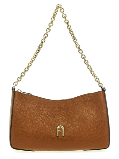 Shop Furla 'primula Mini' Crossbody Bag In Brown