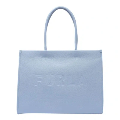 Shop Furla 'opportunity L' Shopping Bag In Blue